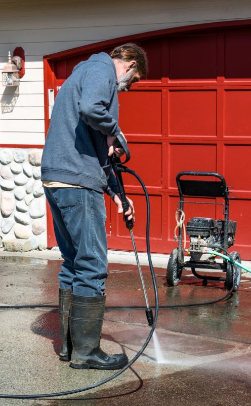 Power Washing Equipment in Action